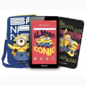 Tablet Positivo Twist Tab Minions 2/64GB Com Capa e Bolsa de Transporte