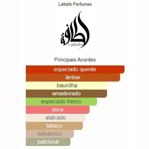 Perfume Árabe Masculino Lattafa Asad Eau De Parfum Edp 100ml Original - Imagem 3